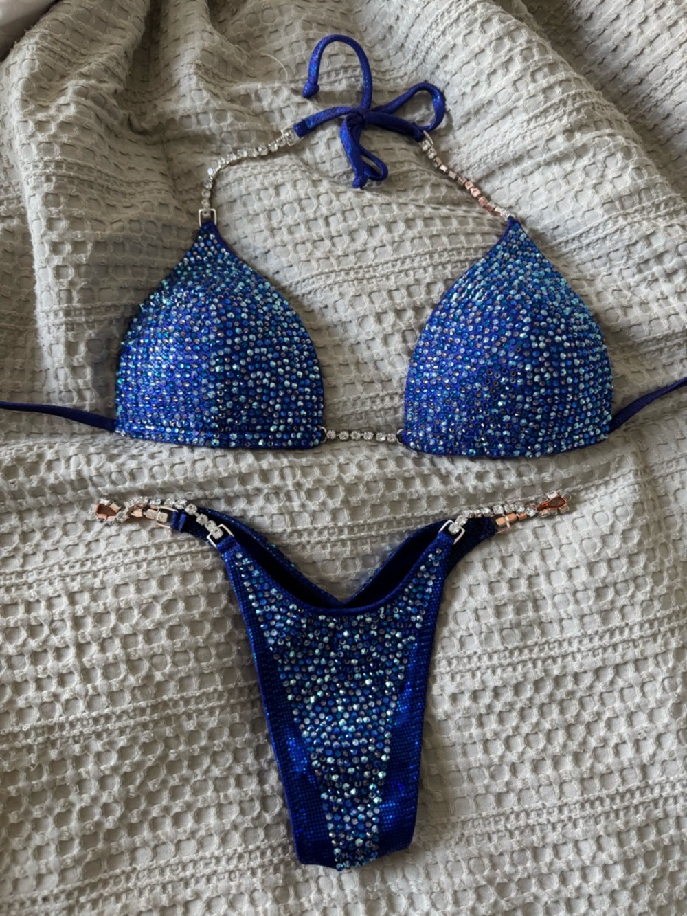 Toxic Angelz Full Scatter Bikini- Holo Indigo